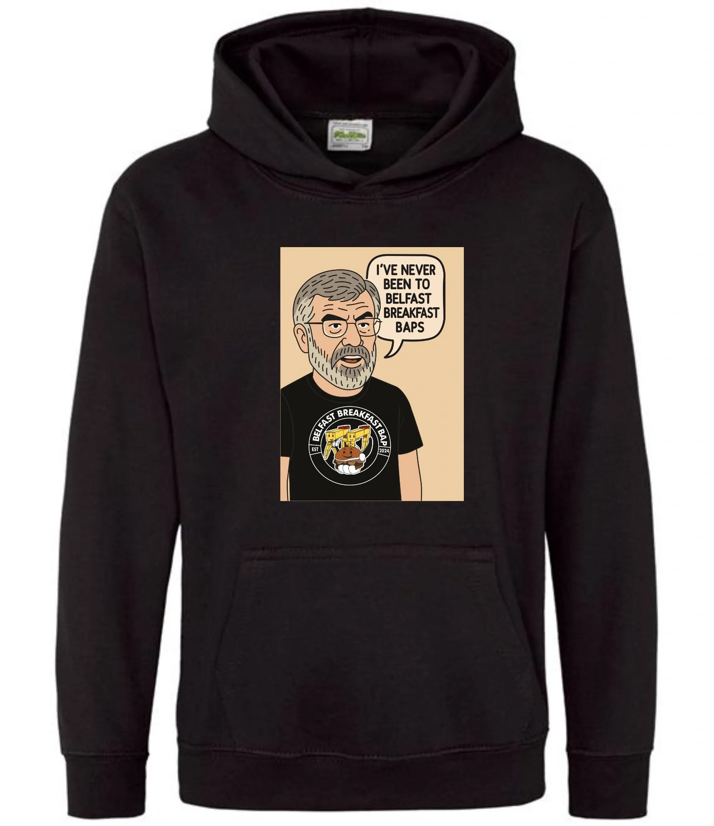 Gerry’s never been hoodie