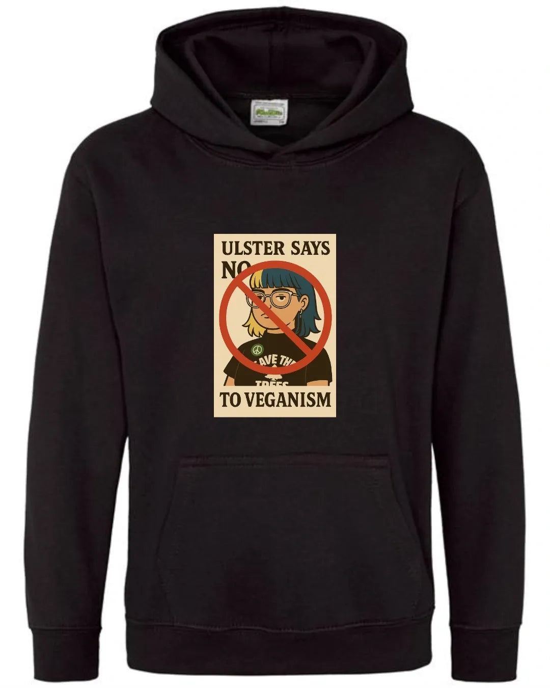 Vegans should not be seen or heard hoodies