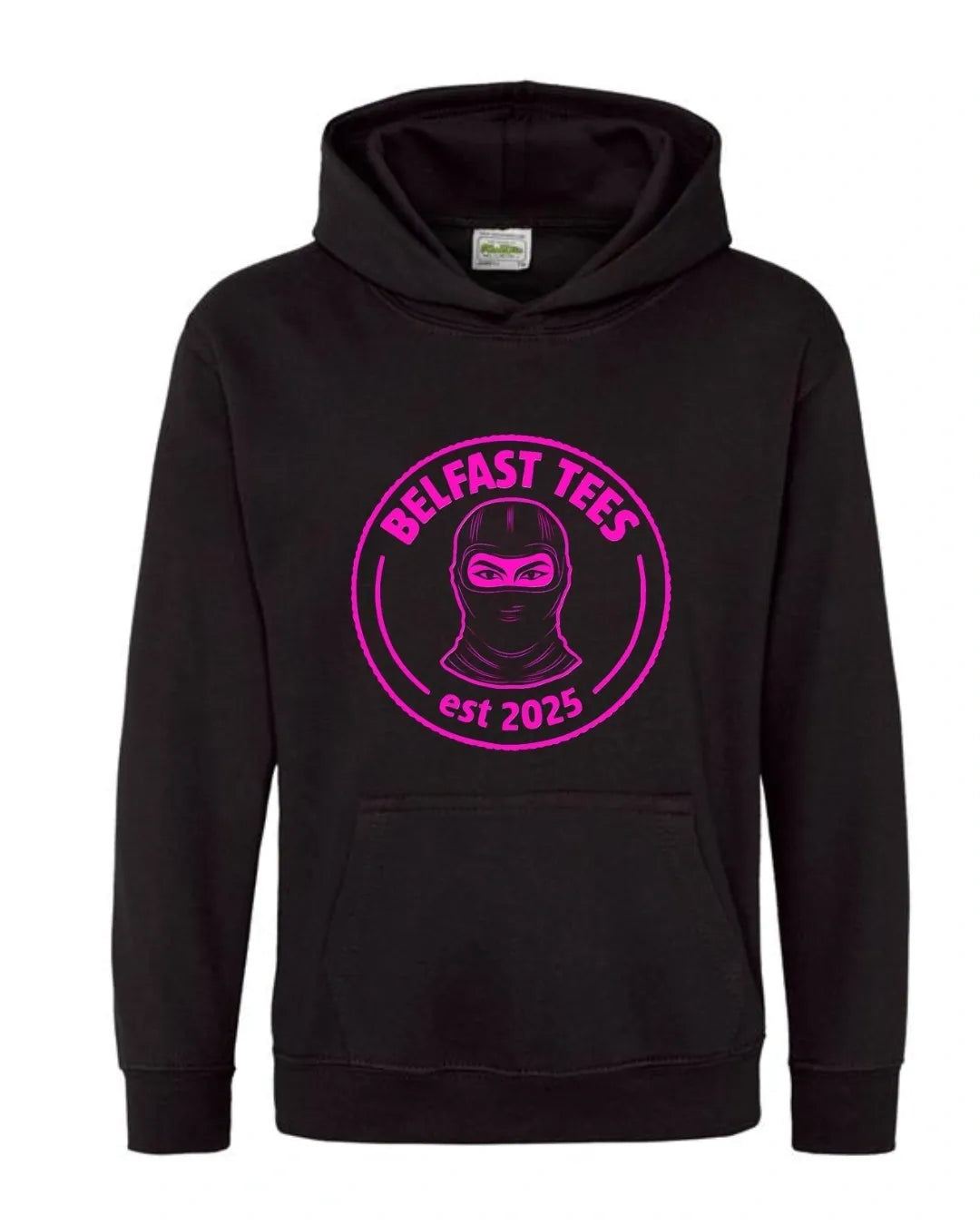 Logo hoodie pink