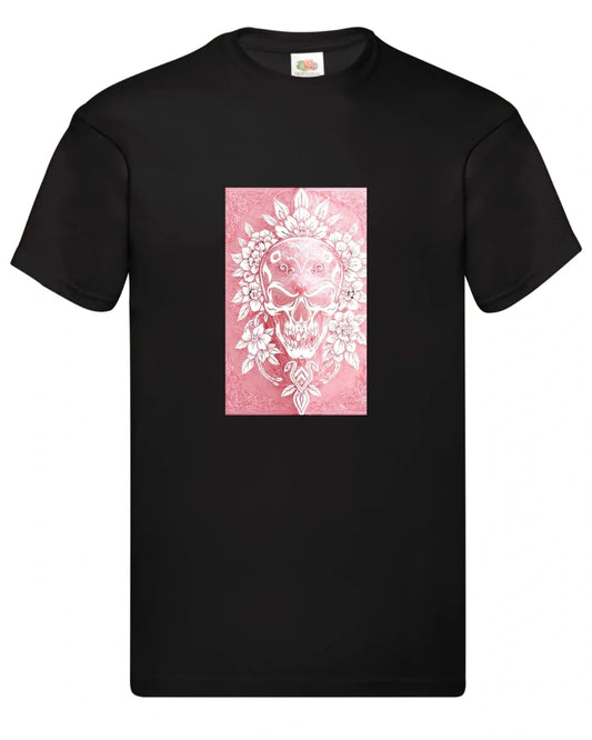 Pink skull T-shirt