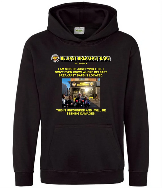 Gerry claims unfounded hoodie